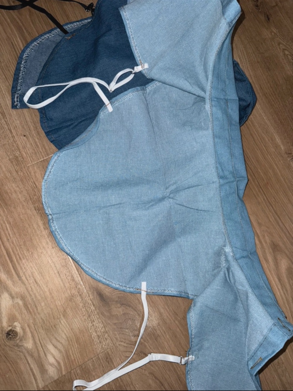 Brand new bundle of 2 denim faux collars! - Picture 6 of 8
